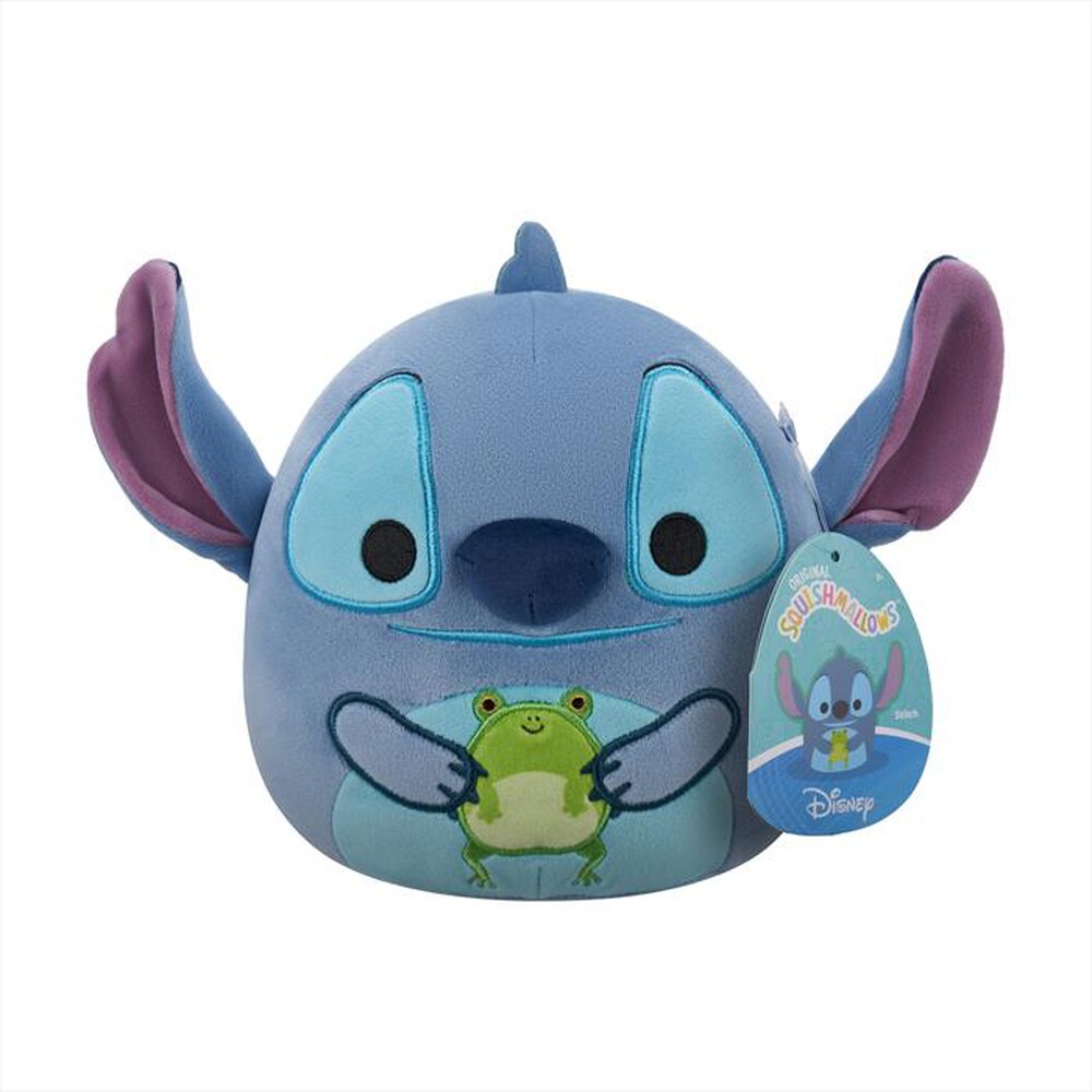 Immagine del prodotto REY TOYS - SQUISHMALLOWS STITCH CON RANA CM 25 LICENZA UFFICI-Multicolore