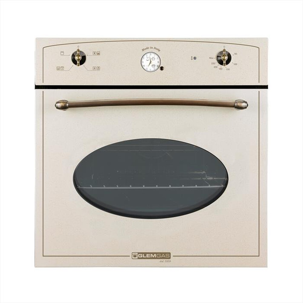 Immagine del prodotto GLEM GAS - Forno incasso elettrico + gas GFTV25SA-S2 Classe A-Sabbia