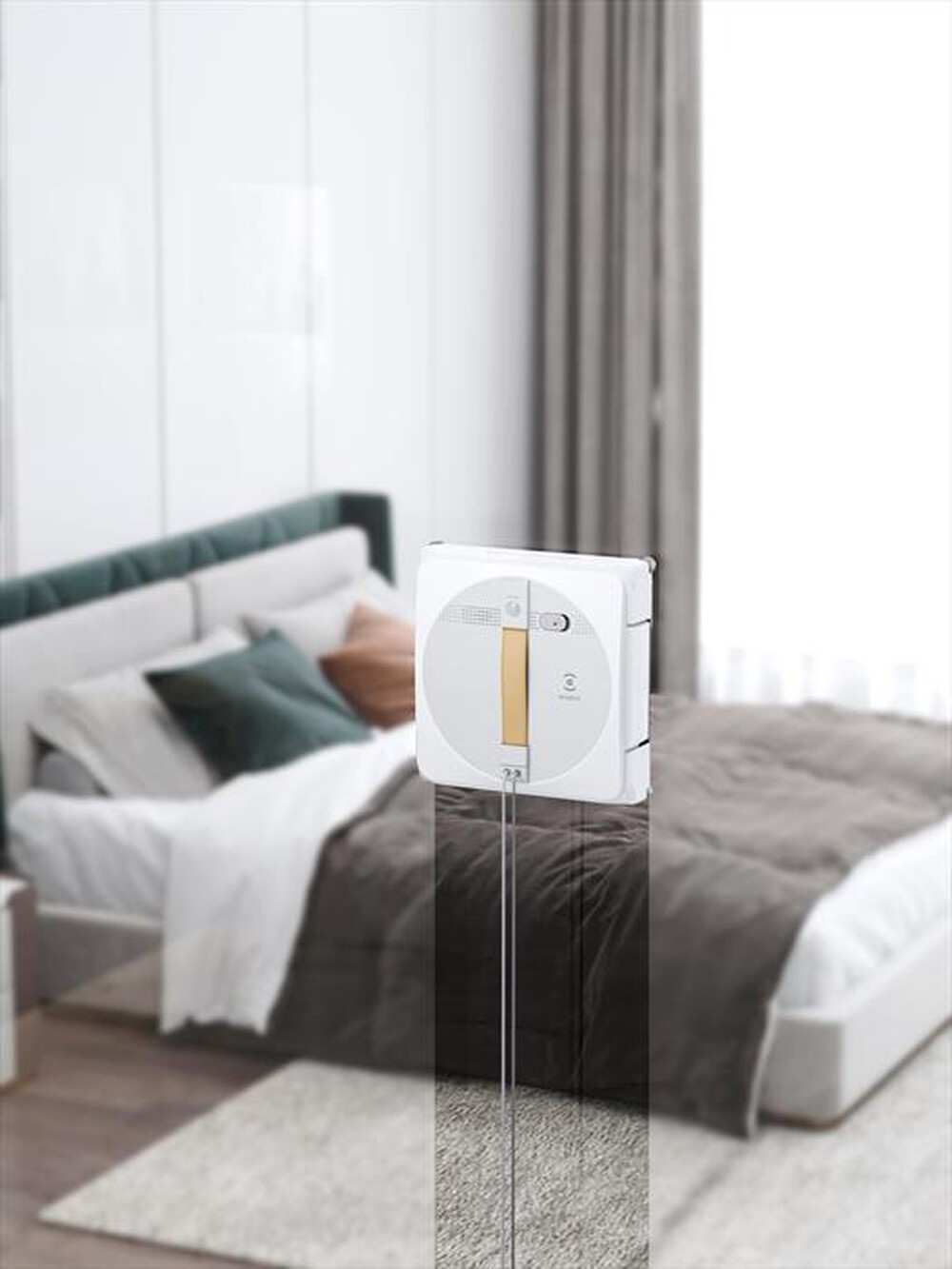 Immagine del prodotto ECOVACS - WINBOT W1PRO Robot lavavetri con spruzzatura auto-BIANCO