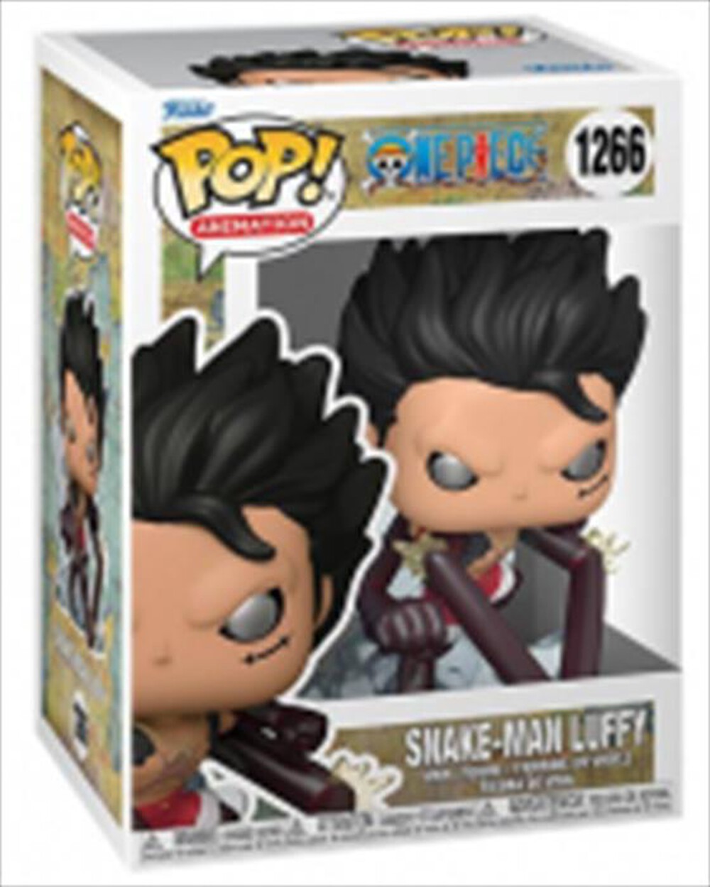 "FUNKO - 61368 One Piece Snake-Man Luffy 1266"