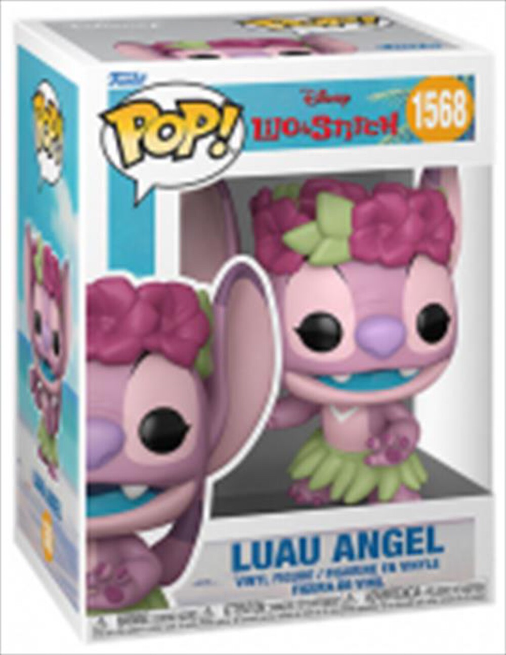Immagine del prodotto FUNKO - POP Disney Stitch Luau Angel 1568 - 86274-POP Disney Stitch Luau Angel 1