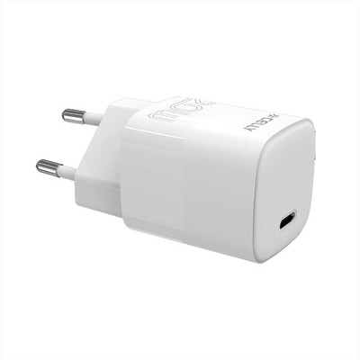 CELLY - TC1USBC20WEVOWH - CARICATORE 20W CON TYPE-C-Bianco