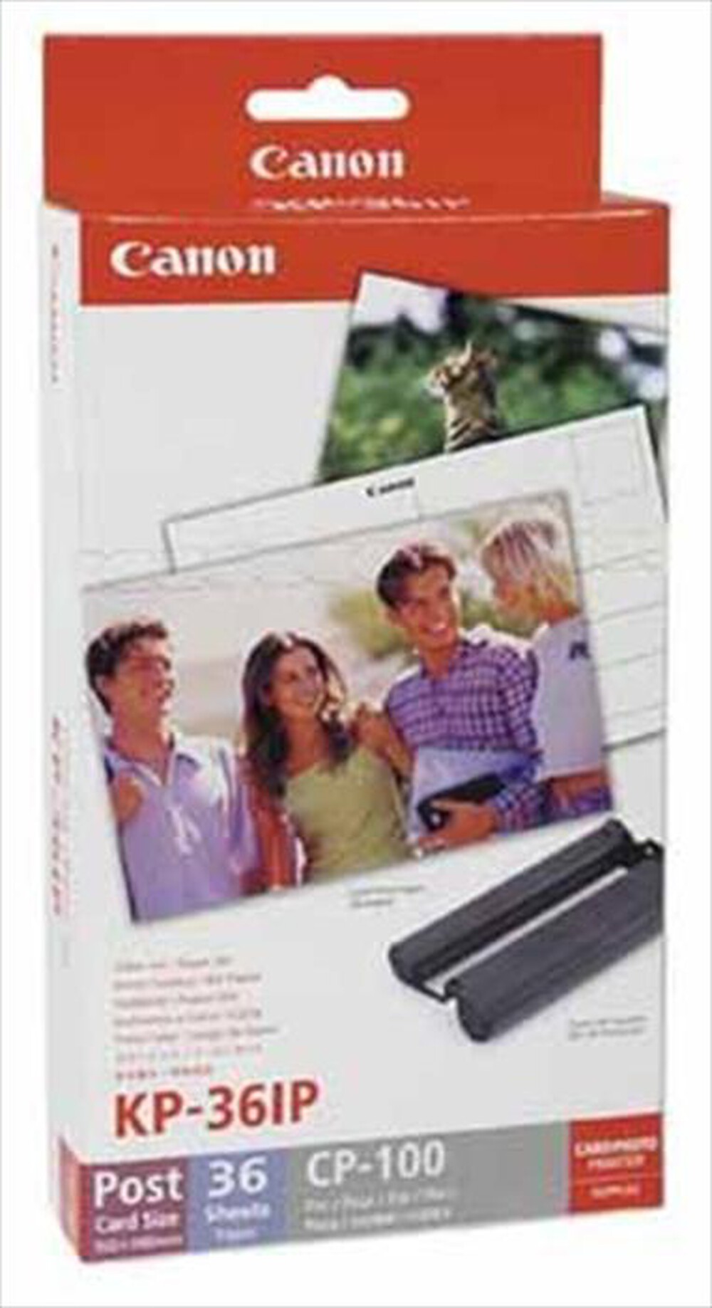 "CANON - KP-36IP Ink Paper-Set-White"