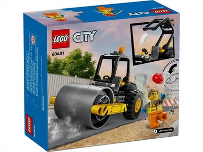 LEGO - CITY Rullo compressore - 60401-Multicolore