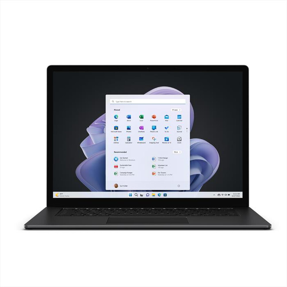 Immagine del prodotto MICROSOFT - Notebook SURFACE LAPTOP5 15" I7 12TH GEN/8GB/512GB-Nero