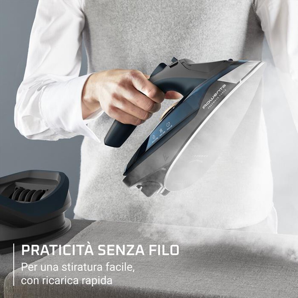 Immagine del prodotto ROWENTA - Ferro da stiro senza filo Freemove Force DE6725D1-Nero/Trust