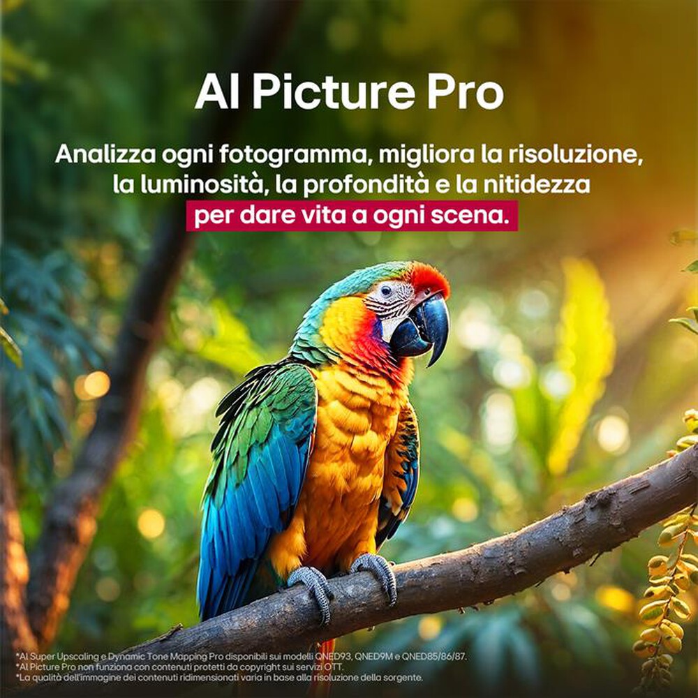 Immagine del prodotto LG - Smart TV MINI LED UHD 4K 65" EVO AI 65QNED93A6A-Black