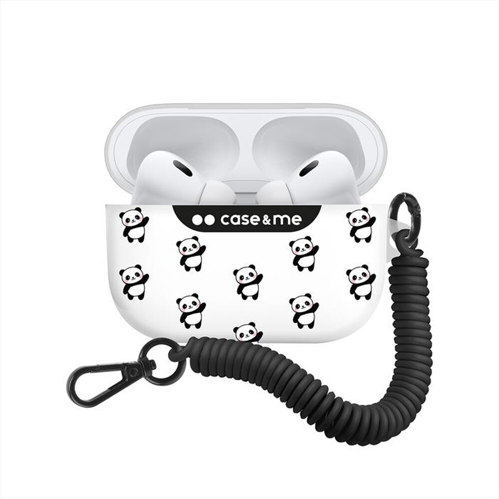 "CASEME - Cover CMAPPRO2CASEPAN per AirPods Pro/Pro2-Panda"