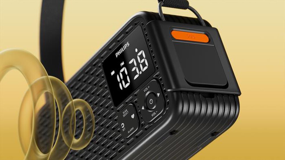 Immagine del prodotto PHILIPS - Radio di emergenza TAR3500/00-Black