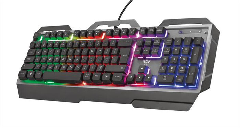 "TRUST - GXT856 TORAC GAMING KEYBOARD IT-Black RGB"