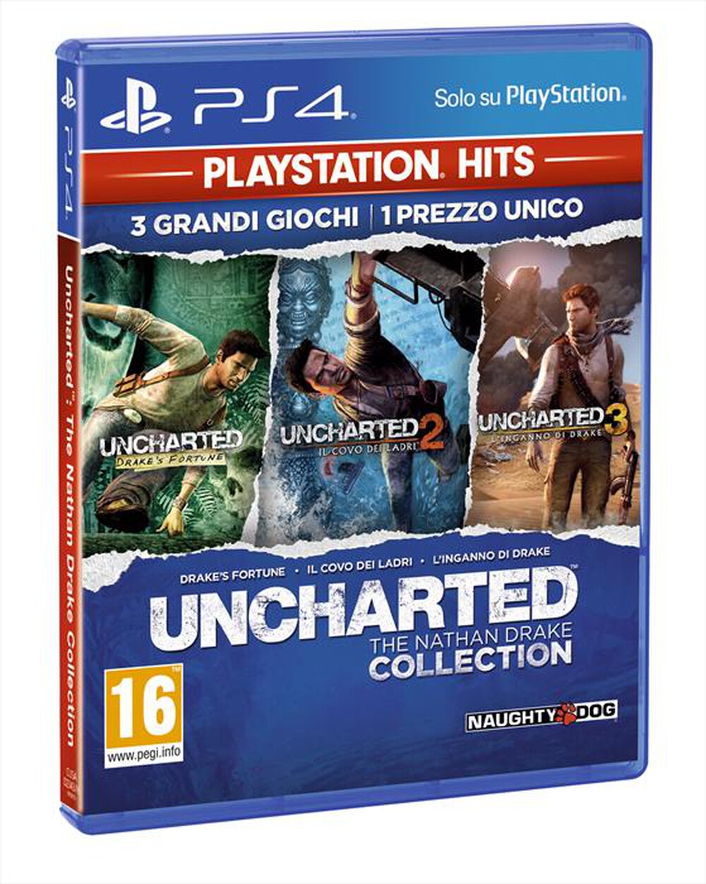 "SONY COMPUTER - UNCHARTED NATHAN DRAKE COLLECTION (PS4) PS HITS"