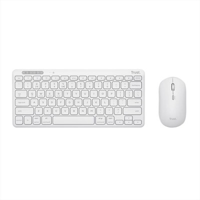 TRUST - LYRA WL KEYBOARD & MOUSE-White