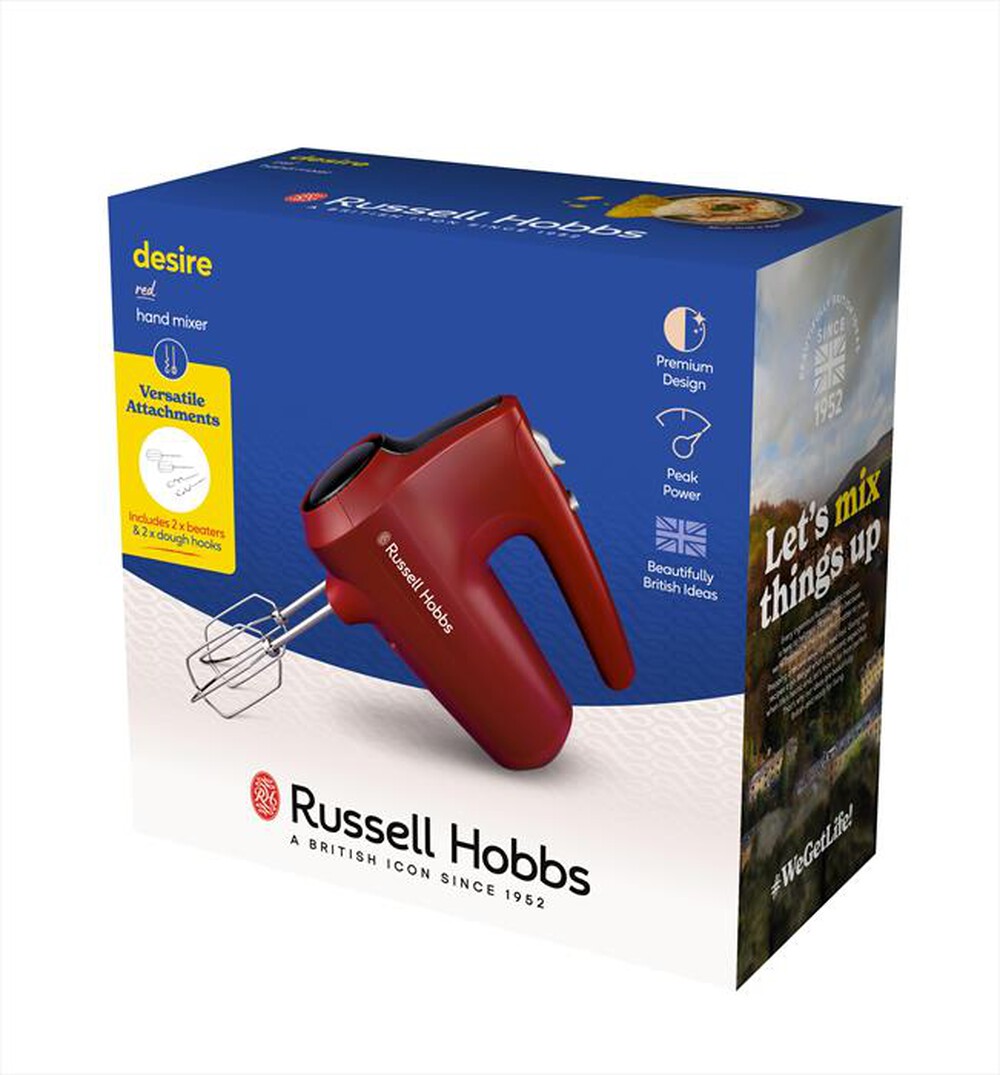 "RUSSELL HOBBS - Sbattitore 27150-56-ROSSO"