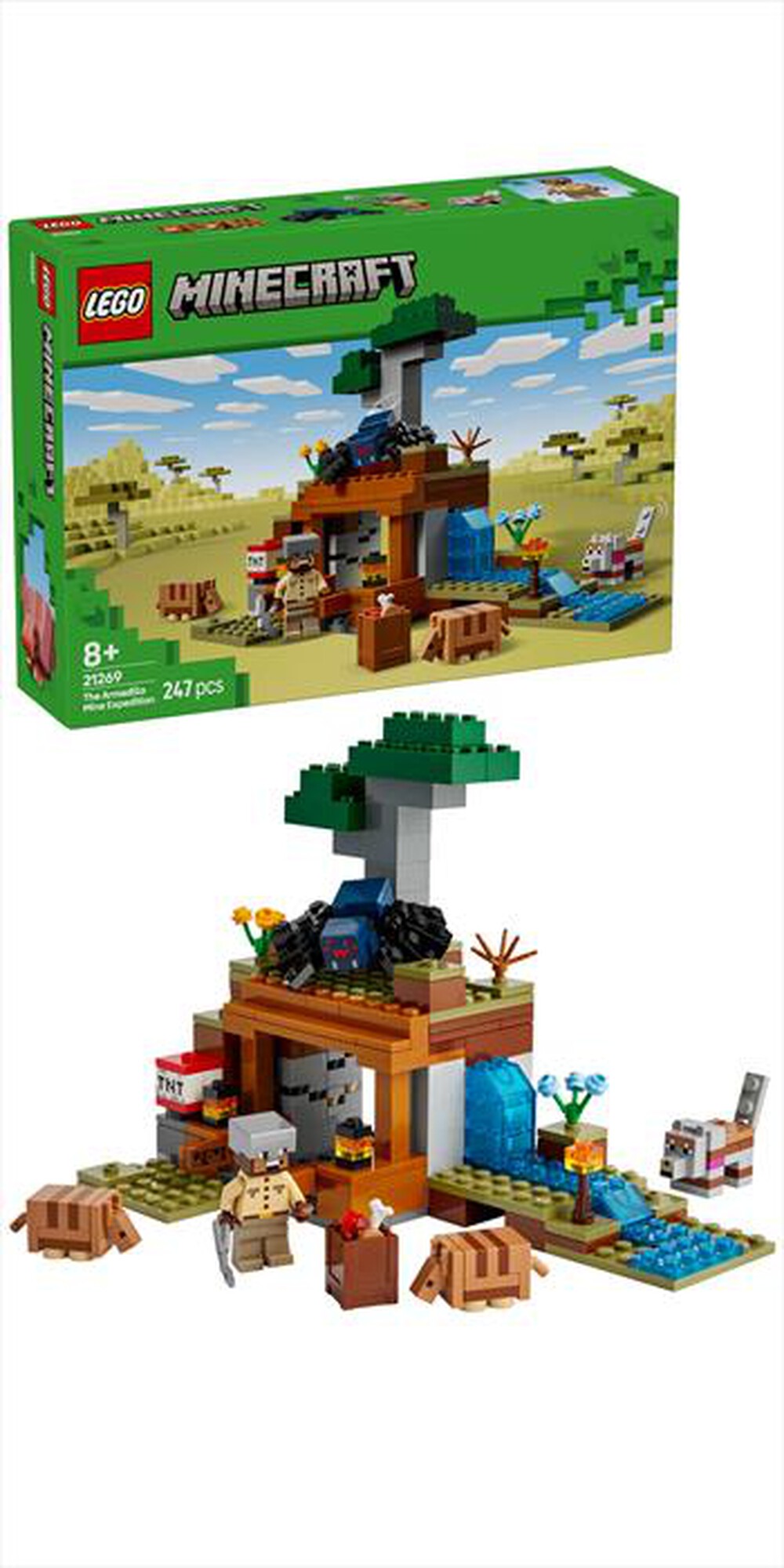 Immagine del prodotto LEGO - MINECRAFT Spedizione nella miniera armadillo 21269