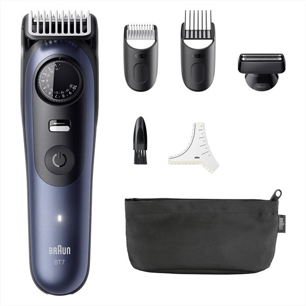 "BRAUN - Regolabarba BT 7520-BLU"