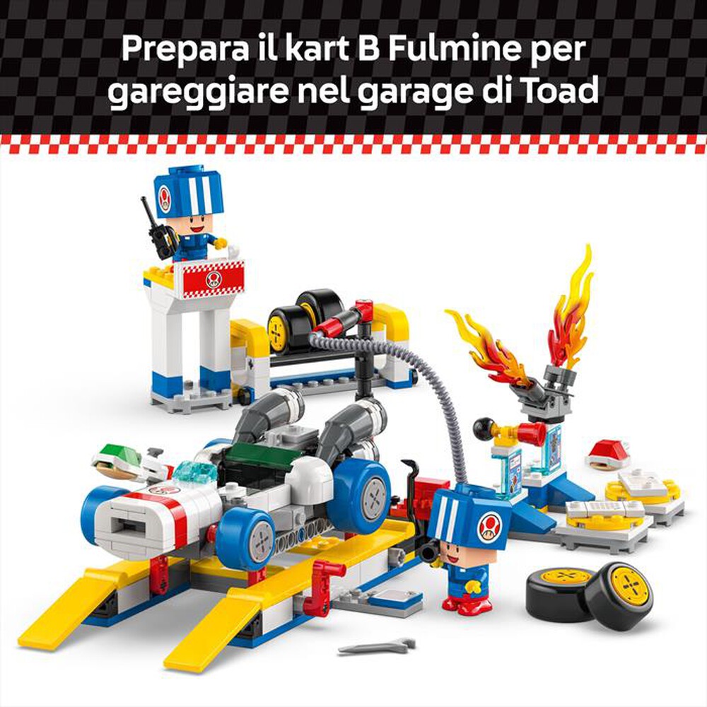 Immagine del prodotto LEGO - SUPER MARIO Mario Kart: Officina di Toad 72035
