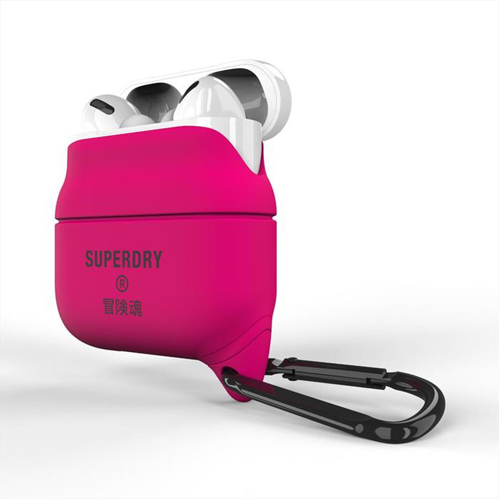 "SUPERDRY - 41699 SUPERDRY CUSTODIA AIRPODS PRO-ROSA / SILICONE"