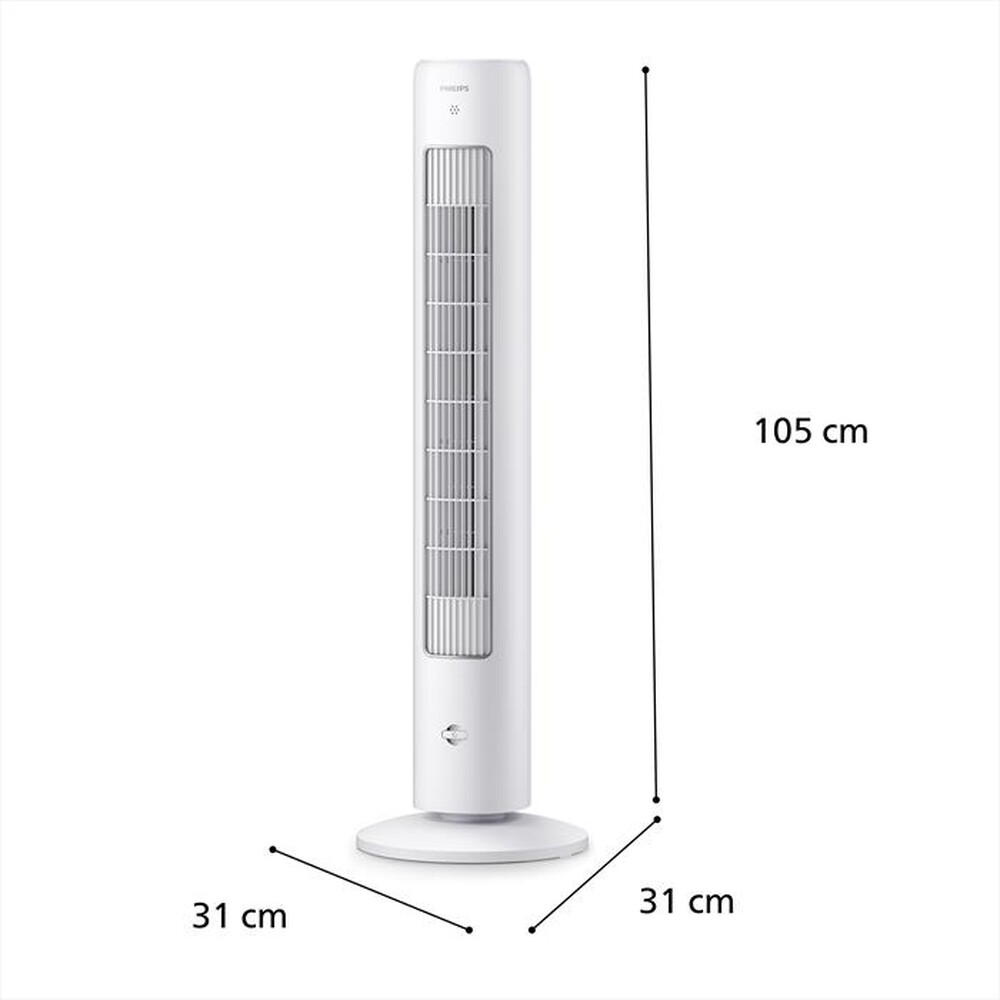 Immagine del prodotto PHILIPS - Ventilatore a torre SERIE 5000 CX5535/00-Bianco