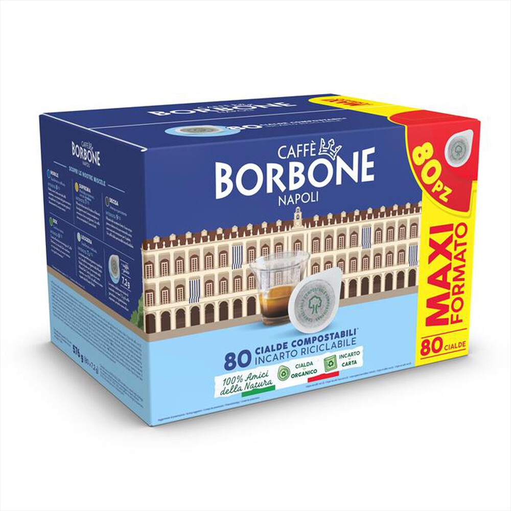 "CAFFE BORBONE - Cialda Miscela Decisa 80pz-Multicolore"