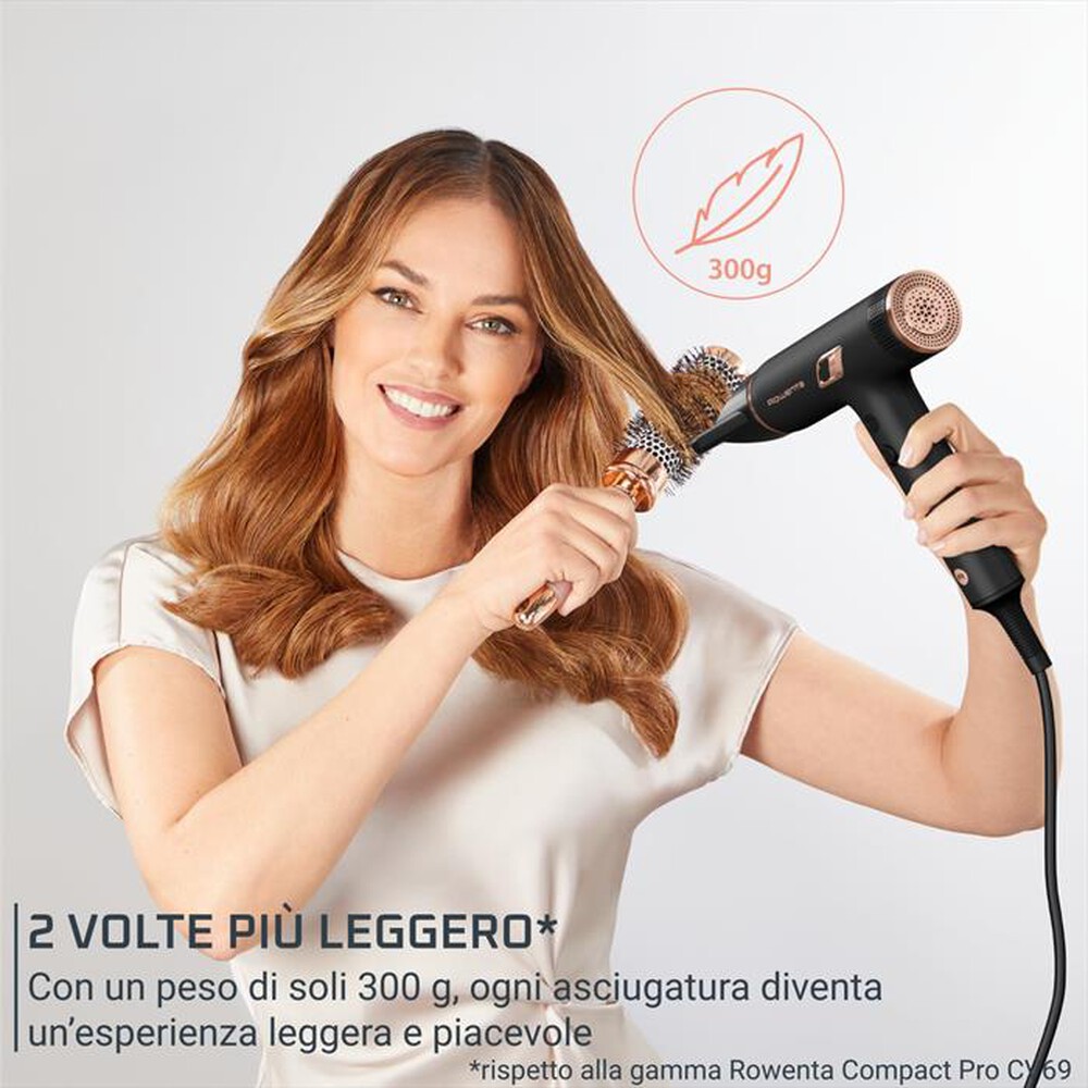 "ROWENTA - Asciuga capelli HY8310F0-Nero"