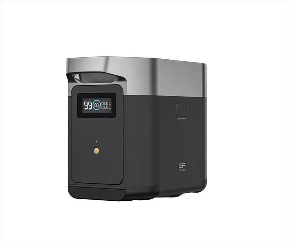 "ECOFLOW - Batteria supplementare ZMR330EB per EcoFlow Delta2-nero"