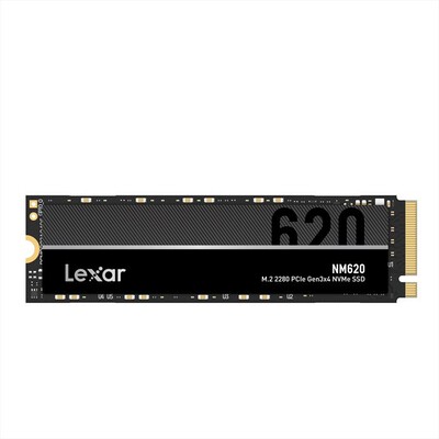 LEXAR - Hard Disk Interno 1TB SSD M.2 NM620-Black