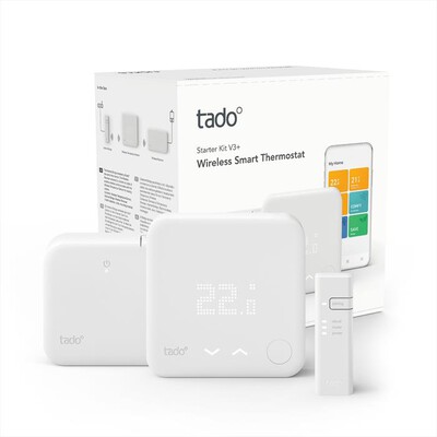 TADO - TERMOSTATO RADIO KIT V3+-White