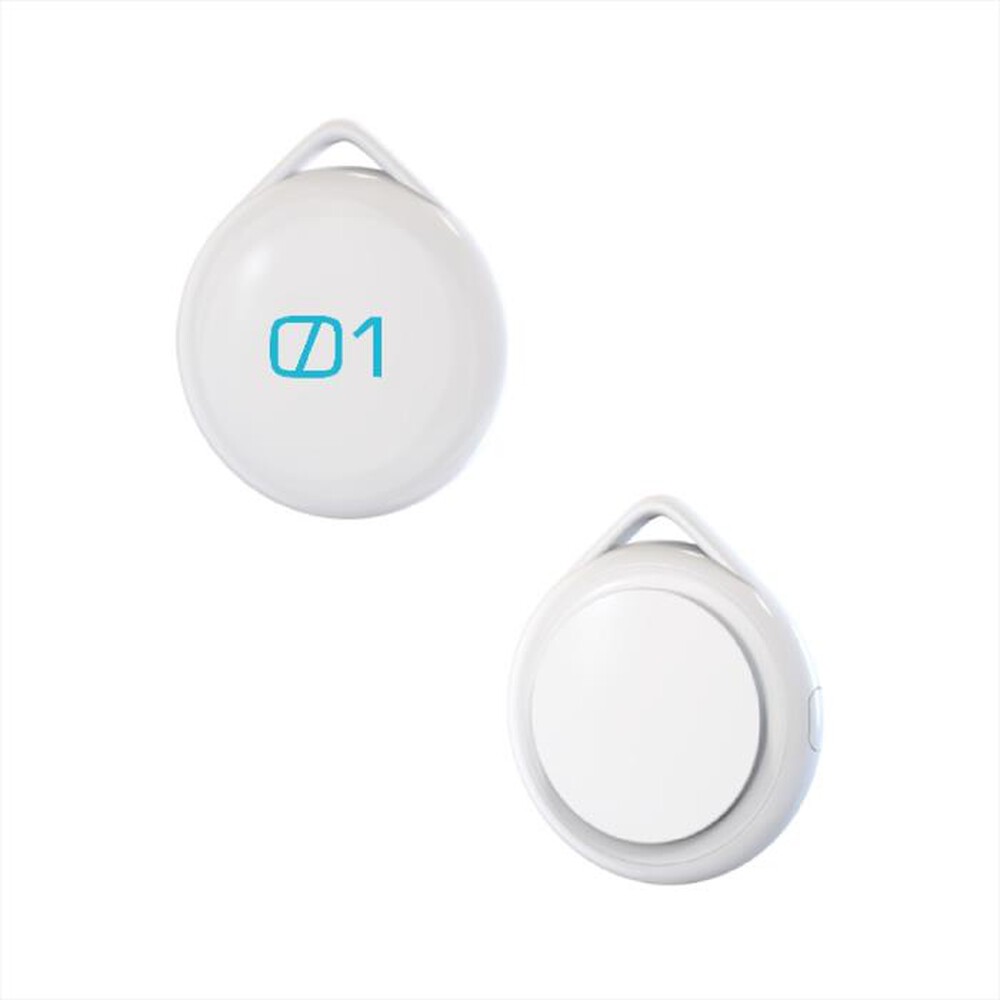 Immagine del prodotto S1MPLO - Localizzatore compatto e intelligente TAG - ROUND-Bianco