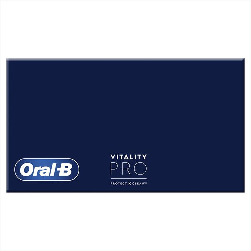 "ORAL-B - Spazzolino elettrico ricaricabile VITALITY PRO BIA-Bianco e Nero"