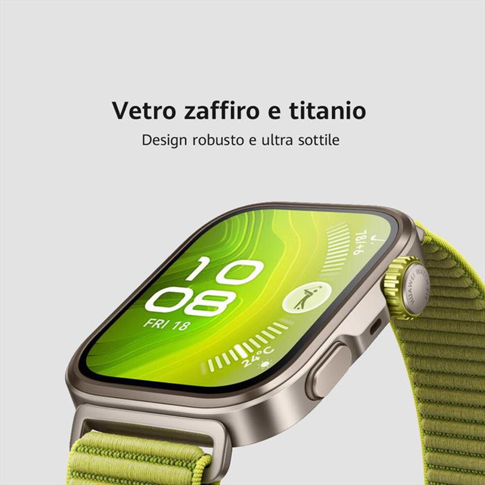 "HUAWEI - WATCH FIT 4 PRO-BLACK"