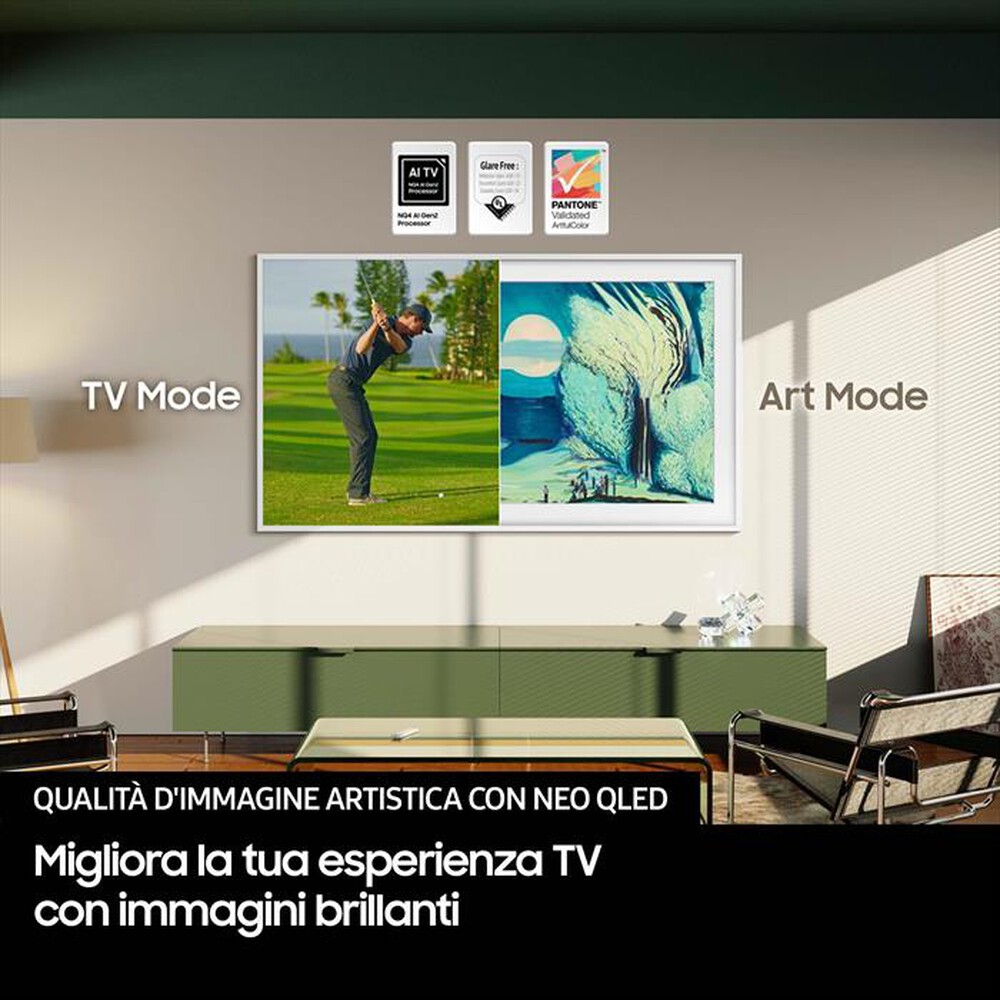 "SAMSUNG - Smart TV Q-LED UHD 4K 50\" QE50LS03FAUXZT-Black"