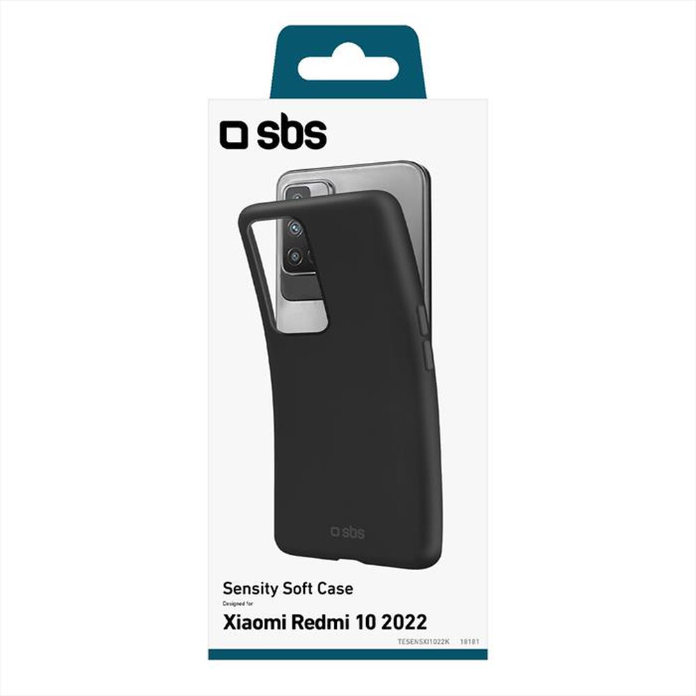"SBS - Cover Sensity TESENSXI1022K Xiaomi Redmi 10 2022-Nero"