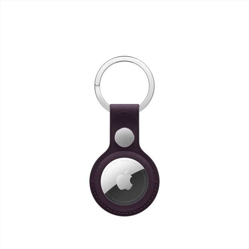 "APPLE - Portachiavi AirTag FineWoven-Viola mora"