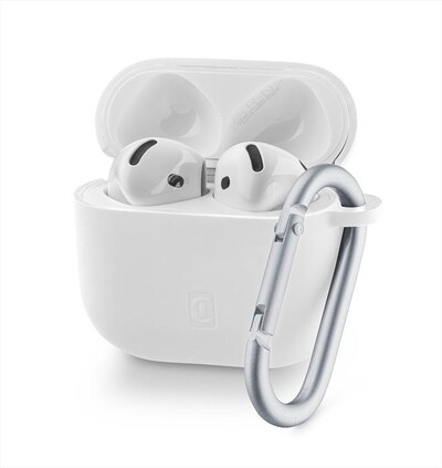 CELLULARLINE - Custodia BOUNCE - AIRPODS 4/4 ANC-White