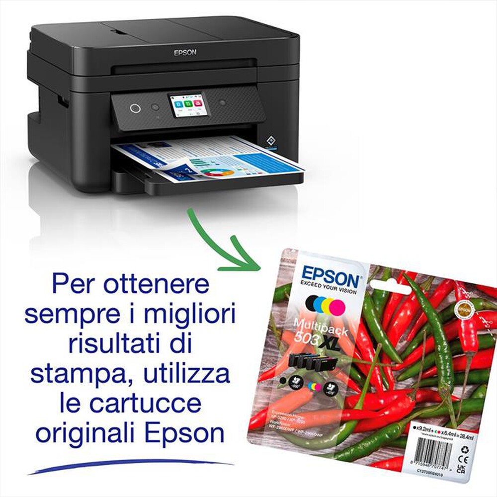 "EPSON - Multifunzione WORKFORCE WF-2960DWF"