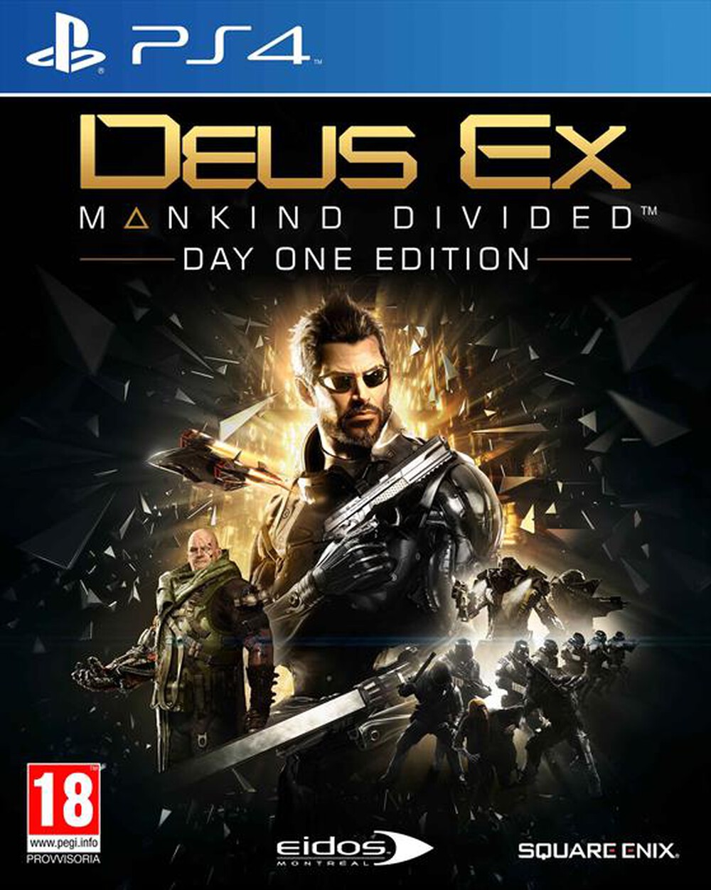 "KOCH MEDIA - Deus Ex Mankind Divided Dayone Edition Ps4"