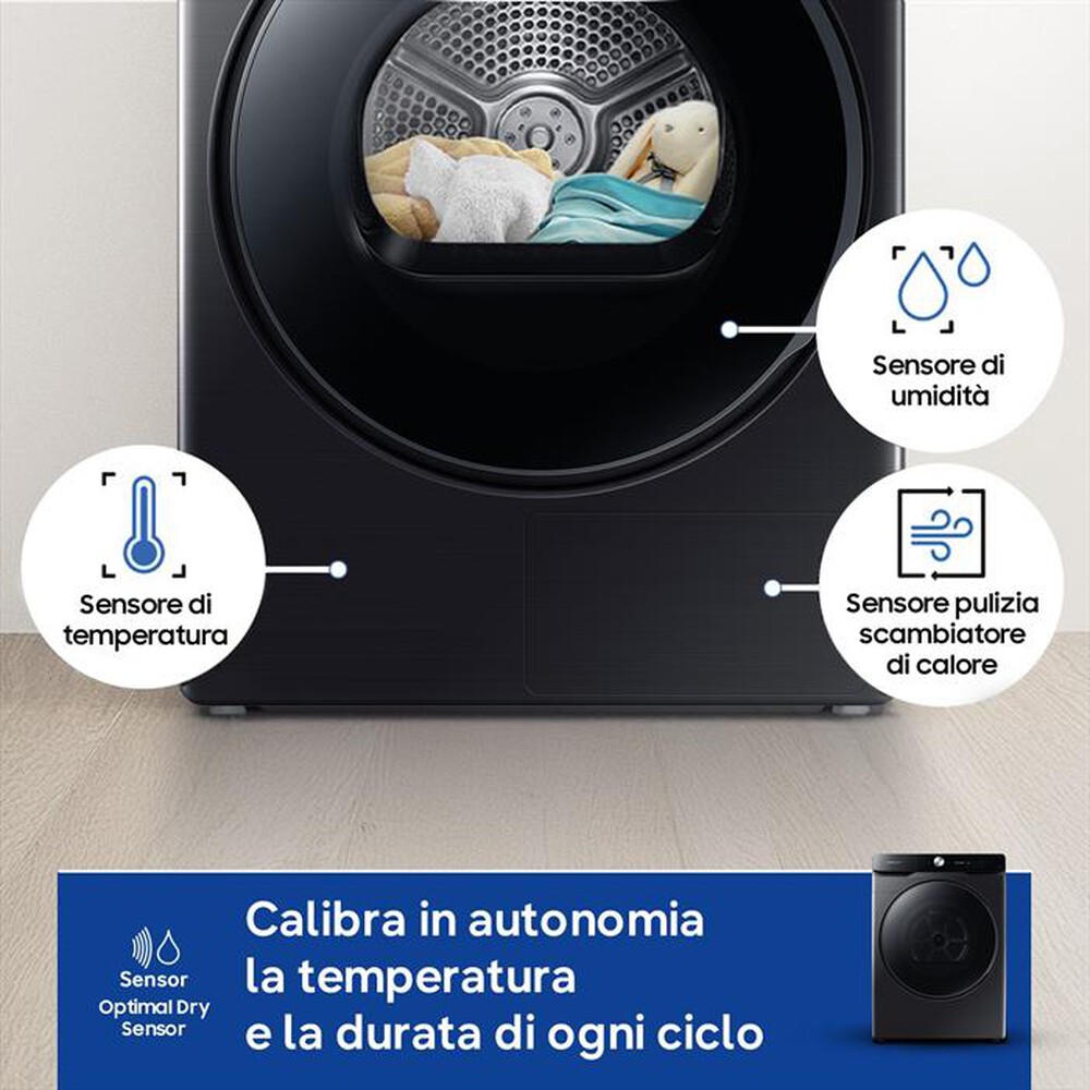 Immagine del prodotto SAMSUNG - Asciugatrice DV16DG8600BVU3 16KG Classe C-Nero