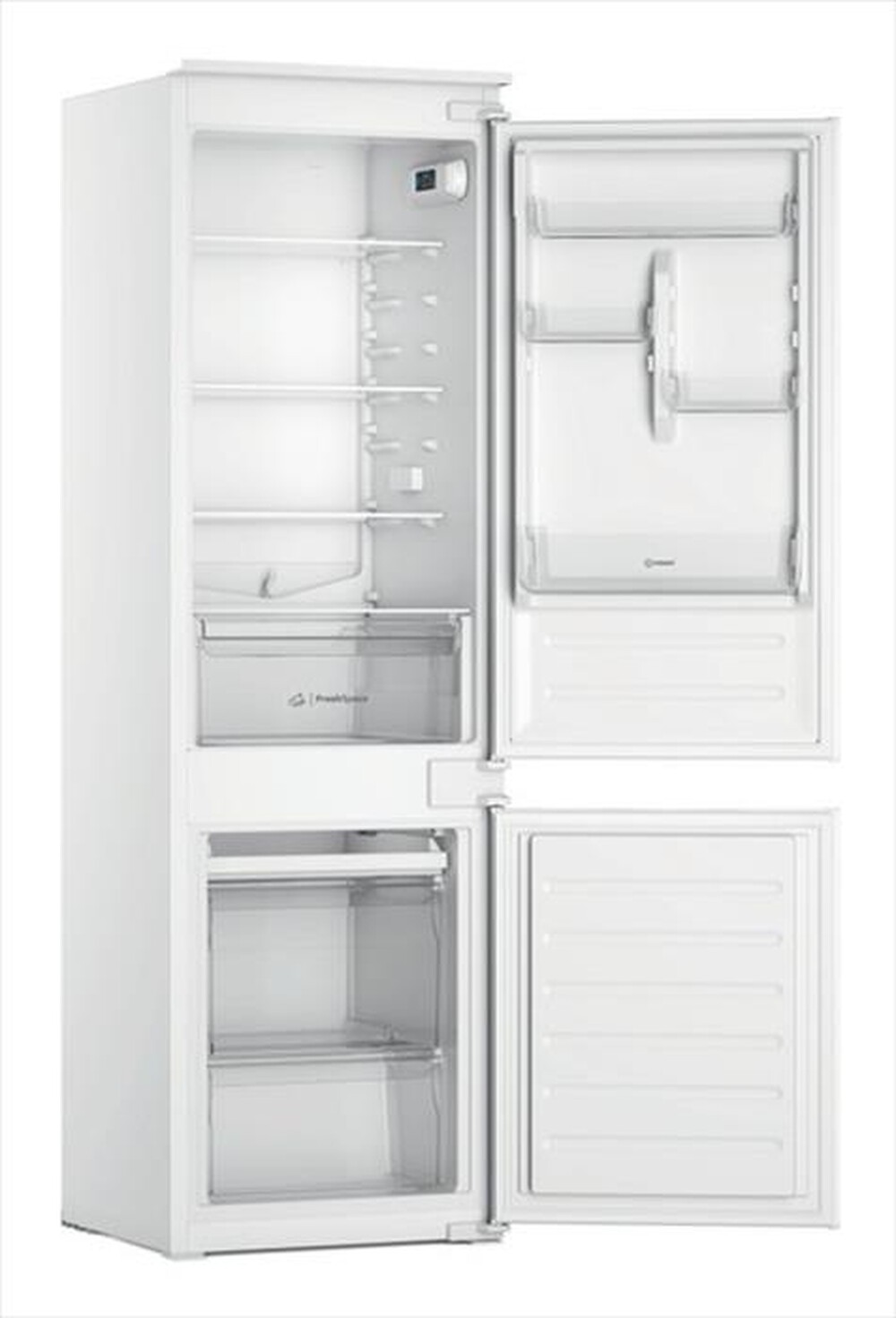 Immagine del prodotto INDESIT - Frigorifero combinato INC18D021A1 Classe E 268 lt