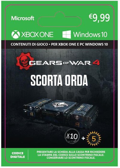 MICROSOFT - Gears of War 4: Horde Booster Stockpile DLC - 