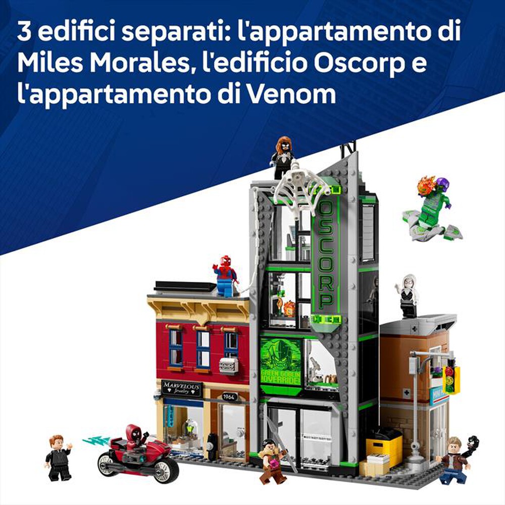 Immagine del prodotto LEGO - SUPER HEROES MARVEL Spider-Man contro Oscorp 76324