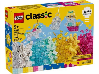 LEGO - CLASSIC Scatola magica trasparente - 11040-Multicolore