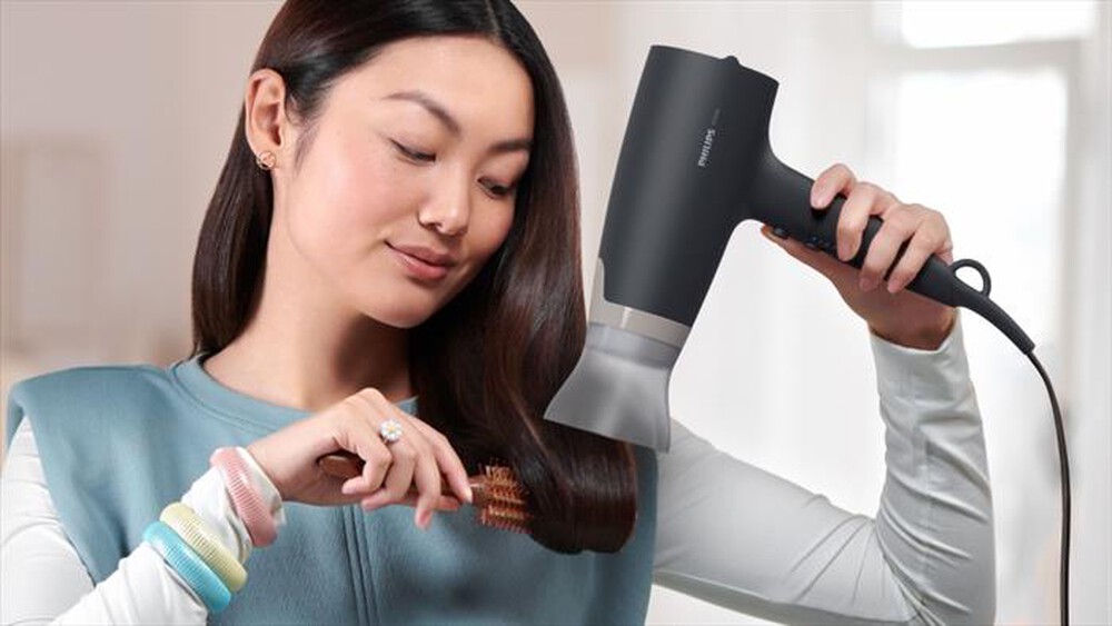 "PHILIPS - Asciugacapelli BHD351/10-grigio"