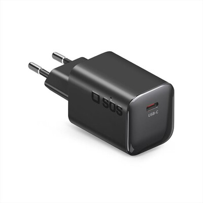 SBS - Caricatore da rete TETRGAN1C45WK-nero