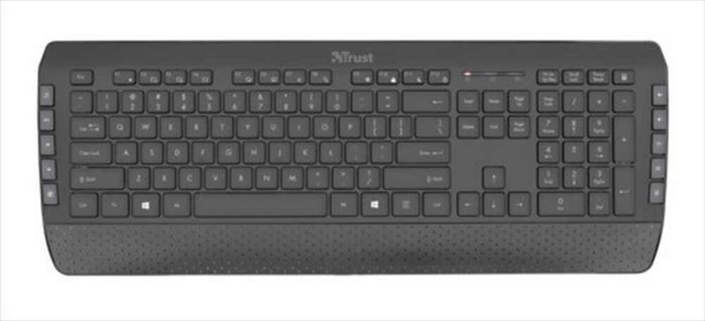 "TRUST - TECLA-2 WIRELESS KEYB & MSE IT-Black"