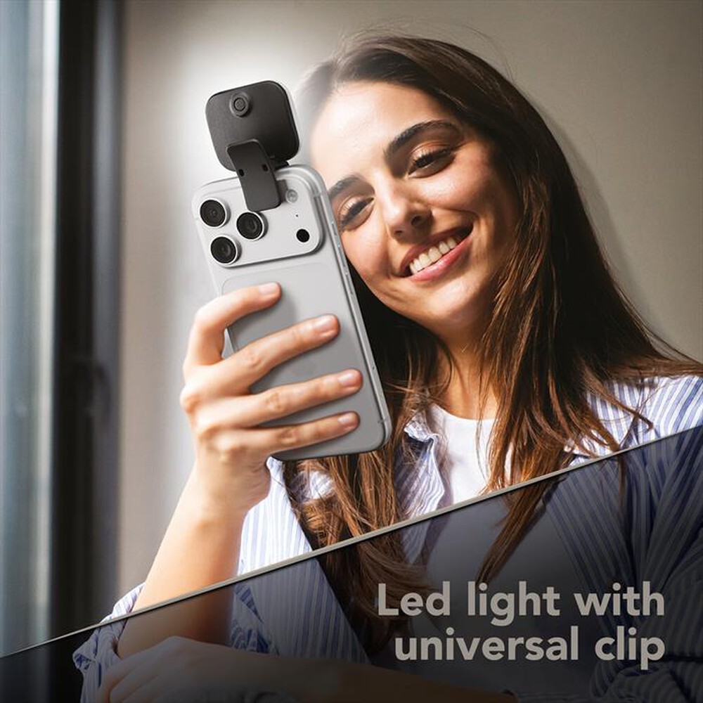 Immagine del prodotto CELLULARLINE - SELFIE LIGHT CLIP-Nero