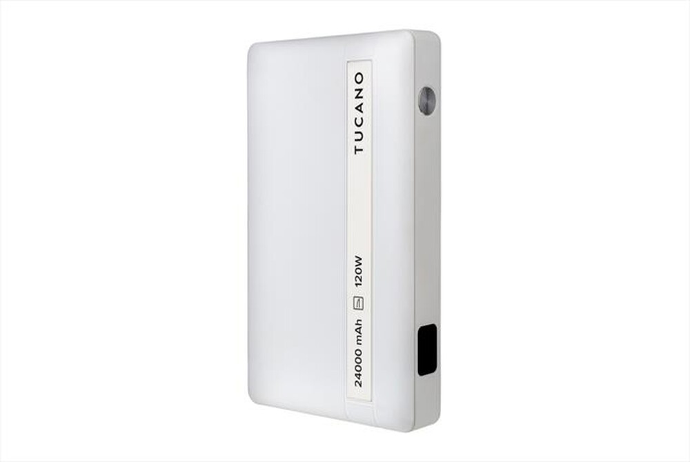 "TUCANO - POWER BANK DA 120W PER LAPTOP-BIANCO"