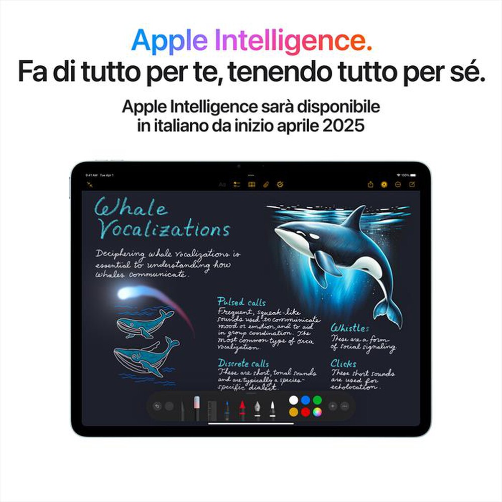 Immagine del prodotto APPLE - iPad Air 13" Wi-Fi 128GB (2025)-Blu