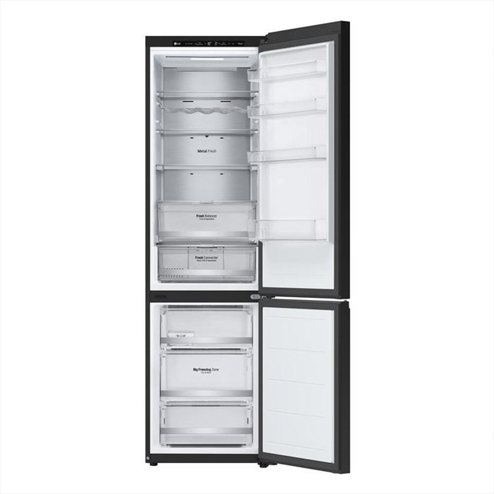 "LG - Frigorifero combinato GBB72BM9DQ Classe D 387 lt-Nero"