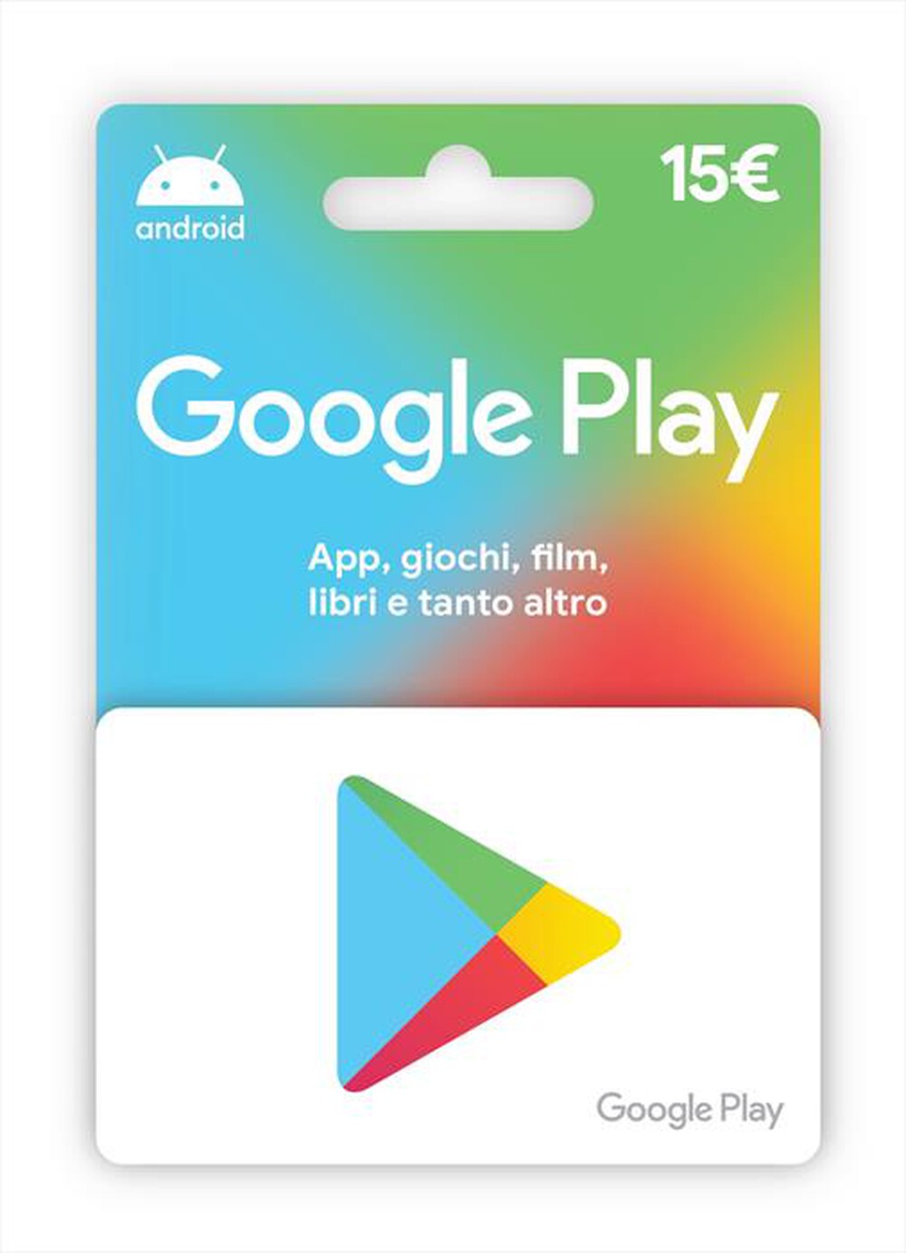 "GOOGLE - Google Play 15 EUR Hybrid"