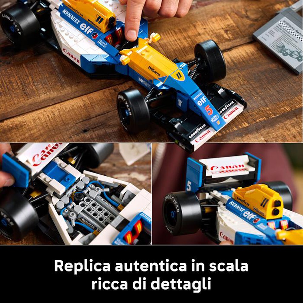 Immagine del prodotto LEGO - ICONS Williams Racing FW14B e Nigel Mansell 10353